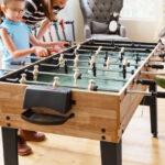 Family Playing with 10 in 1 Combo Game Table Set