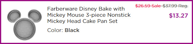 Farberware Disney Bake Set Summary