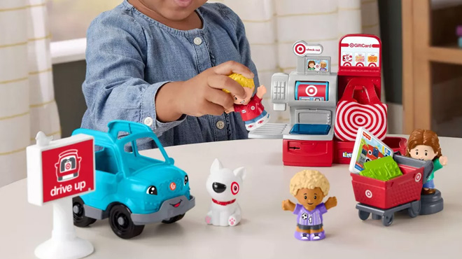 Fisher Price Little People Target Run Playset