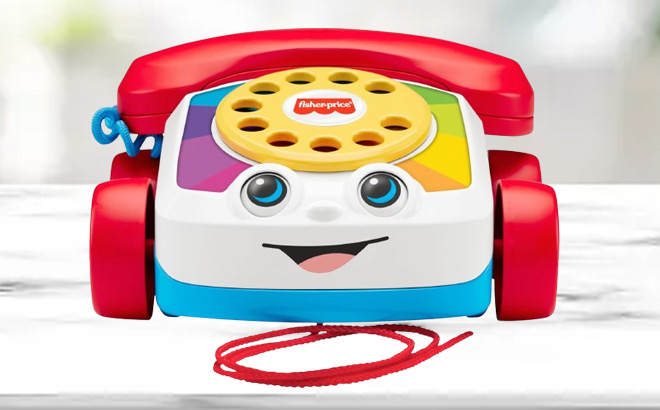 Fisher Price Toddler Pull Toy Chatter Telephone Pretend Phone