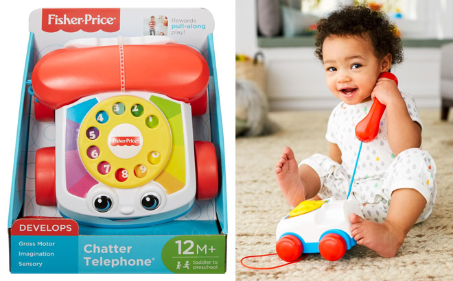 Fisher Price Toddler Toy Phone