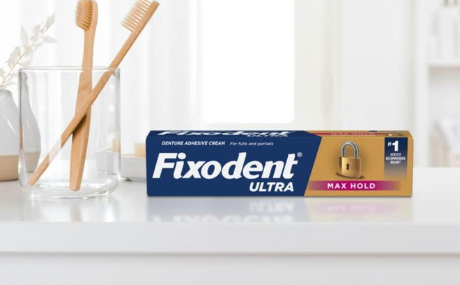 Fixodent Ultra Max Hold Denture Adhesive