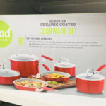 Food Network 10 Piece Nonstick Ceramic Cookware Set 1