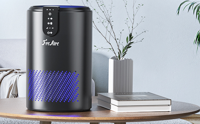 FreAire Air Purifier on a Table