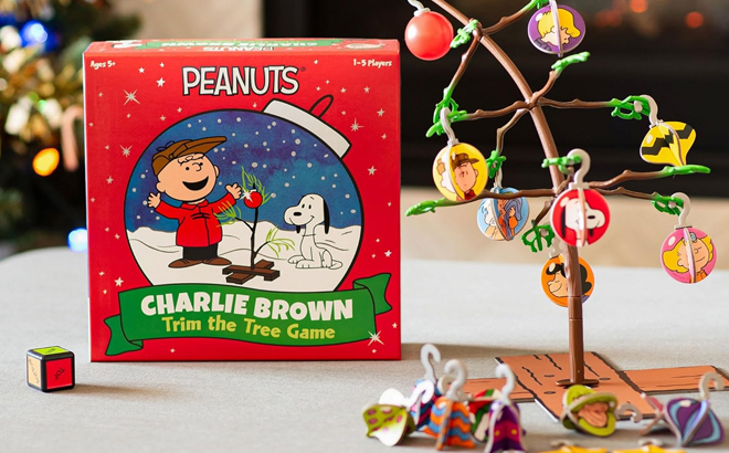 Funko Peanuts Charlie Brown Trim The Tree Cooperative Game