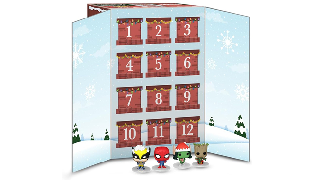 Funko Pop Marvel Advent Calendar with Marvel Mini Heroes