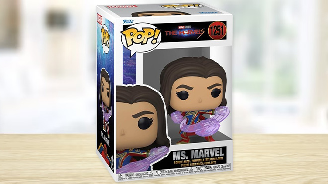 Funko Pop Movies The Marvels Ms Marvel Figure