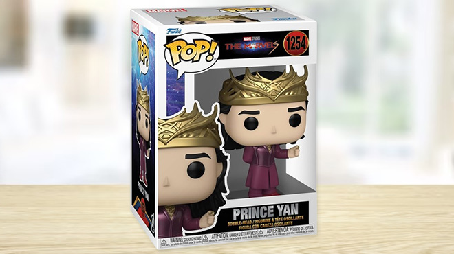 Funko Pop Movies The Marvels Prince Yan Figure