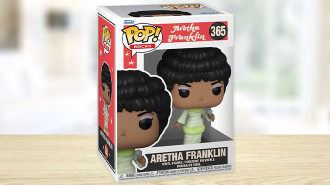 Funko Pop Rocks Aretha Franklin Figure