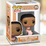 Funko Pop Whitney Houston with a box