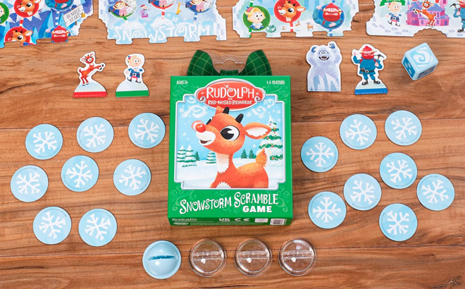 Funko Rudolph The Red Nosed Reindeer Snowstorm Scramble Game