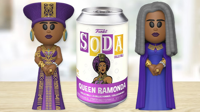 Funko Vinyl Soda Black Panther Wakanda Forever Queen Ramonda