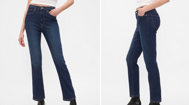 GAP Factory High Rise Soft Vintage Slim Jeans