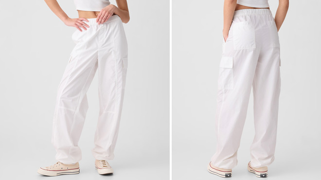 GAP Factory Parachute Cargo Pull On Pants