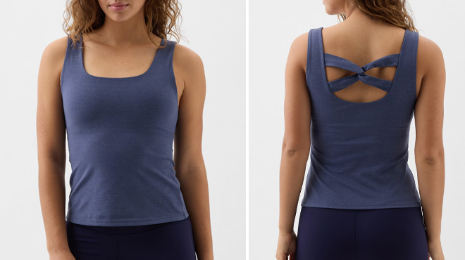 GAP Factory Studio Twist Back Support Tank