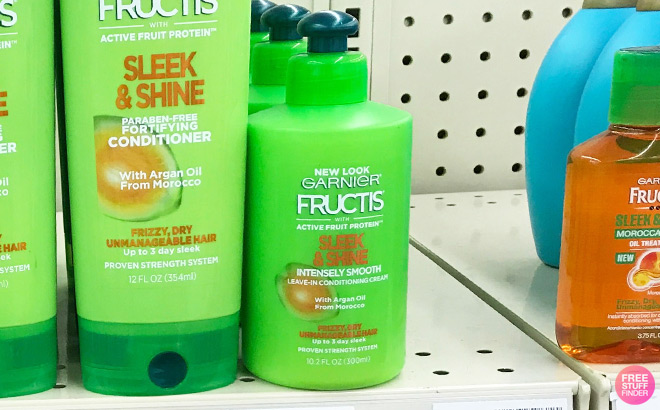 Garnier Fructis Sleek & Shine Intense Smooth Leave In Conditioner