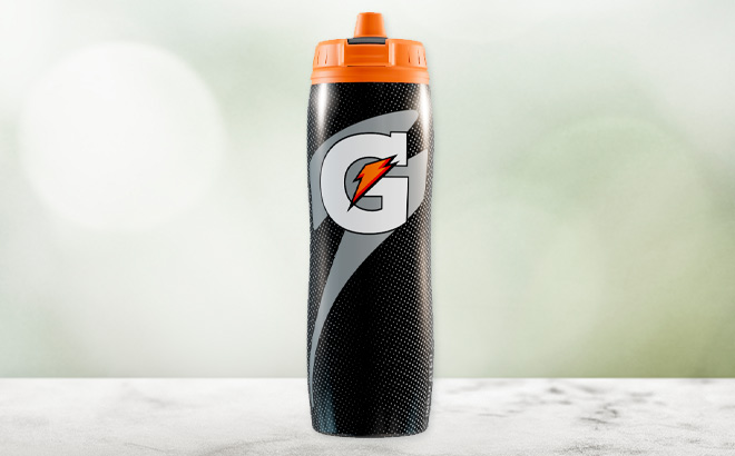 Gatorade Personalized Water Bottle on the Table