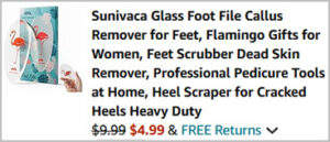 Glass Foot File Callus Remover Screenshot