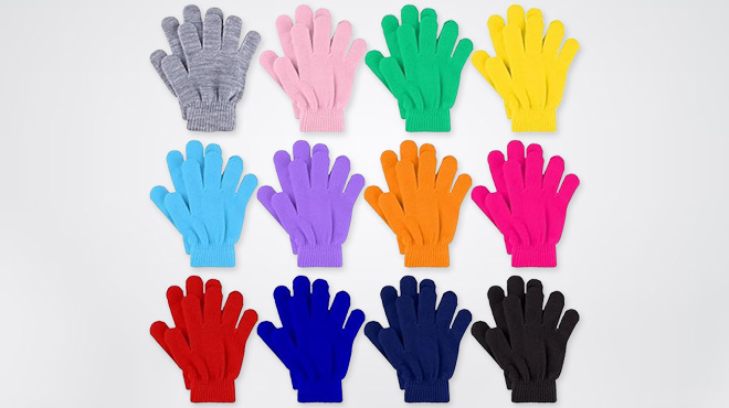 Glooarm Kids Gloves 12 Pack