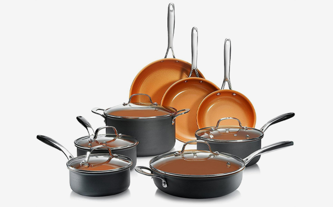 Gotham Steel 13 Piece Cookware Set