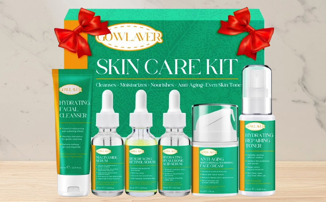 Gowlaver 6 Piece Skin Care Set