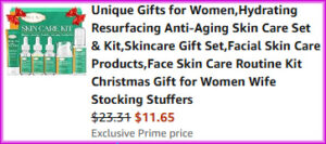 Gowlaver Skin Care Set Checkout Screen