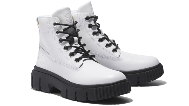 Greyfield Waterproof Leather Womens Boots