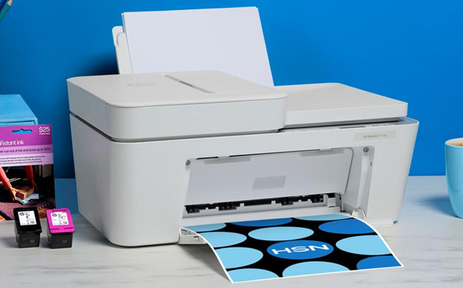 HP DeskJet All In One Printer on the Table