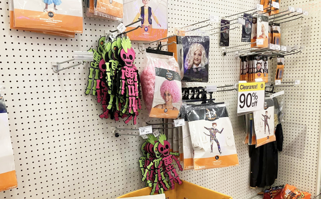 Halloween Costumes and Accessories on Clearance