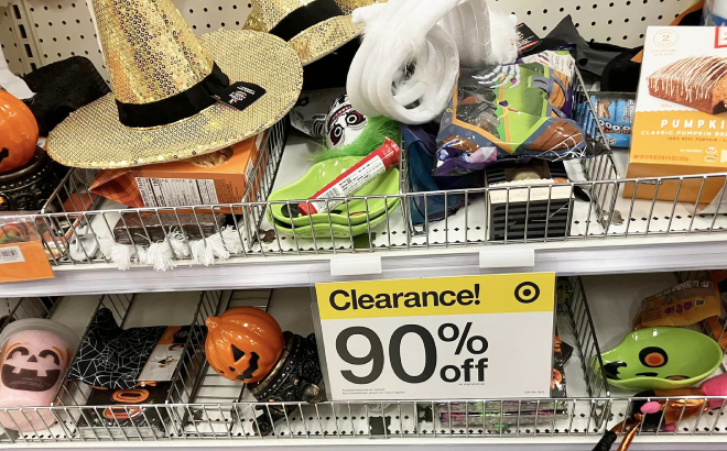 Halloween Items on Clearance