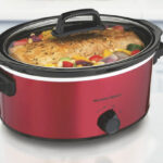 Hamilton Beach 6 Quart Slow Cooker in Red Color