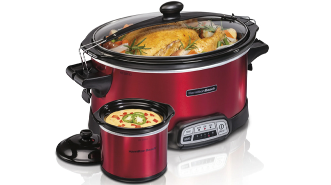 Hamilton Beach 7 qt Slow Cooker with Party Dipper