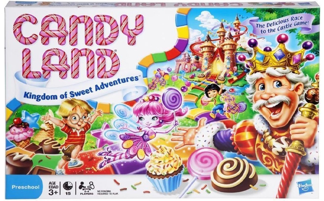 Hasbro Gaming Candy Land Kingdom Of Sweet Adventures Board Game