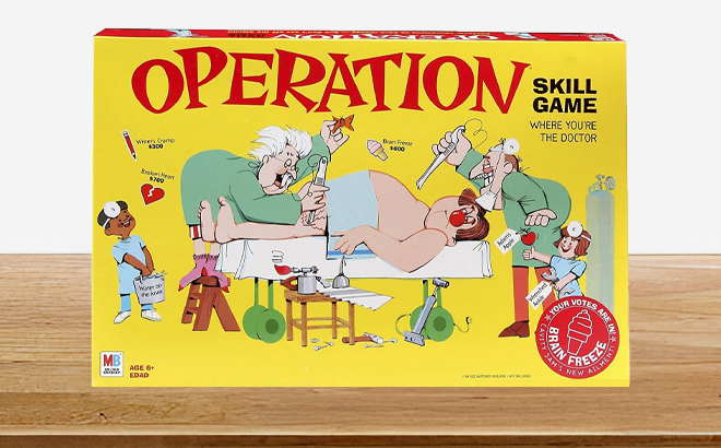 Hasbro Operation Board Game on a Table