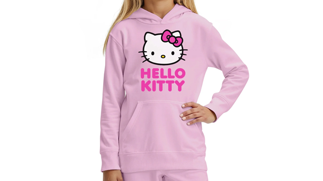 Hello Kitty Kids Fleece Hoodie