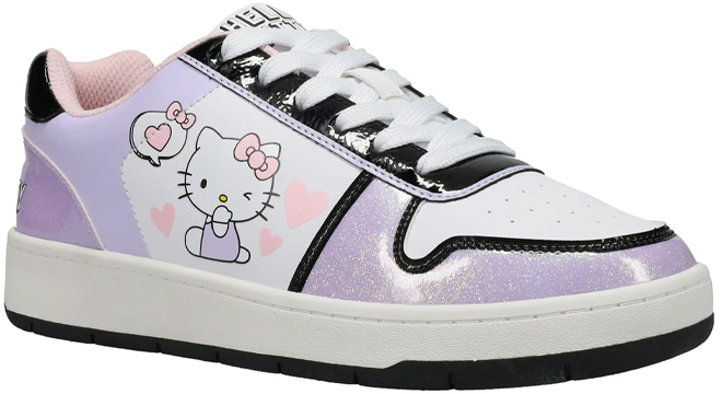 Hello Kitty Womens Sneakers in Purple