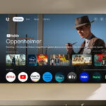 Hisense Smart Google TV on the Wall