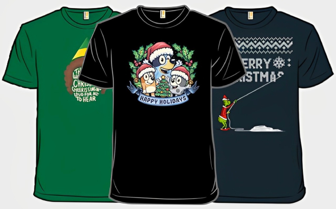 Holiday Themed Graphic Tees