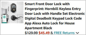 Hornbill Smart Front Door Lock Screenshot