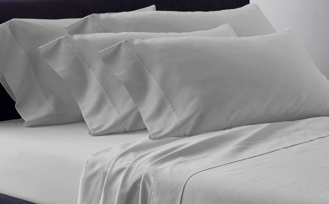 Hudson Hotel 800tc 6 Piece Egyptian Cotton Blend Sheet Set