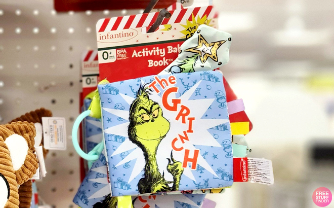 Infantino Grinch Activity Book in a Store