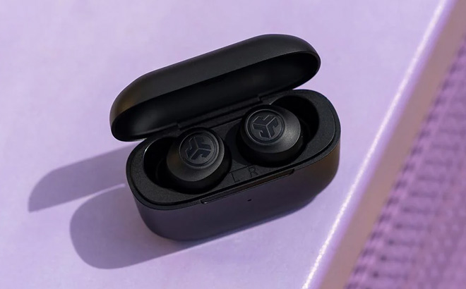 JLab Go Air Pop True Wireless Earbuds in Black Color