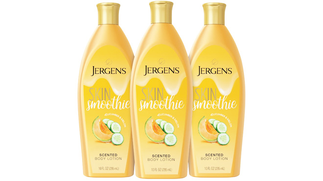 Jergens Skin Smoothie Body Lotion 3 Pack