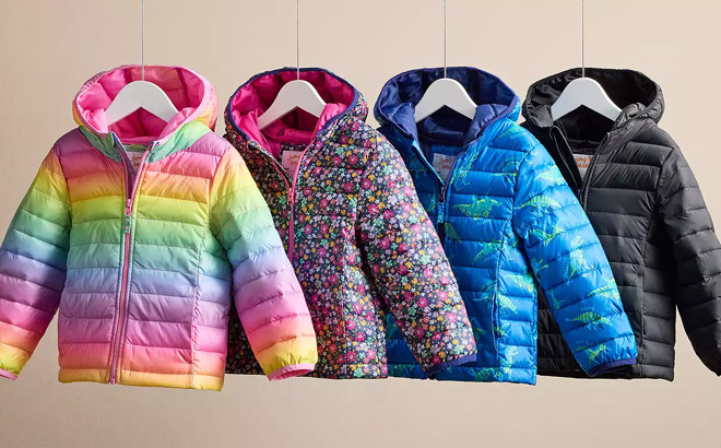 Jumping Beans Toddler Lightweight Puffer Jacket