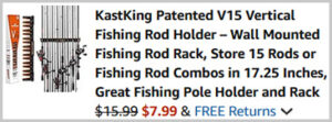 KastKing V15 Vertical Fishing Rod Holder Screenshot