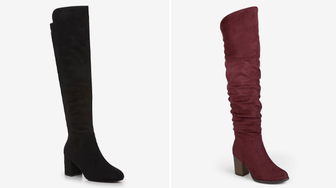 Kelly Katie and Journee Collection Over the Knee Boots