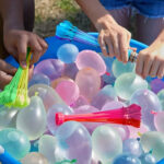 Kids playing with Bunch O Balloons Water Balloons