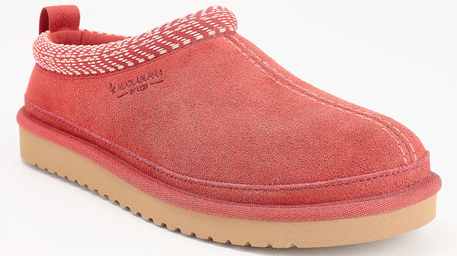 Koolaburra by UGG Burree Suede Slippers in Red Sand