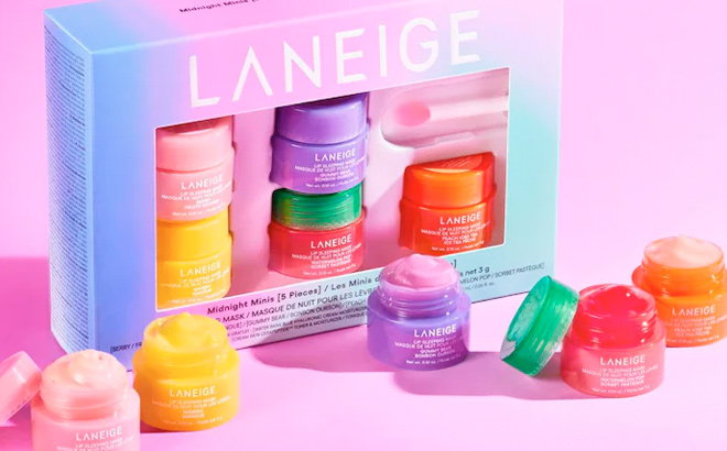 LANEIGE Midnight Minis Lips Set