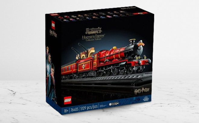 LEGO Harry Potter Hogwarts Express on the Table